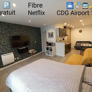 Autonome Cosy à 2km De Roissy En France Vaudherland